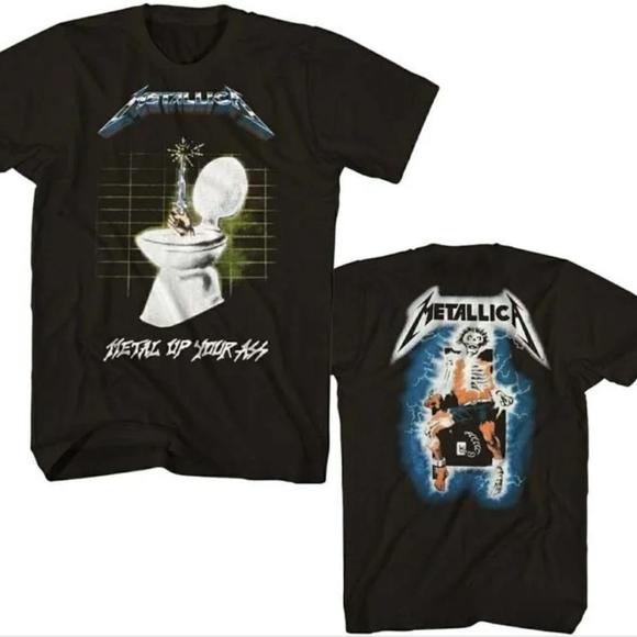 Gildan Other - Metallica Metal Up Your Ass Unisex Tshirt Gift For Fan 2 Sided